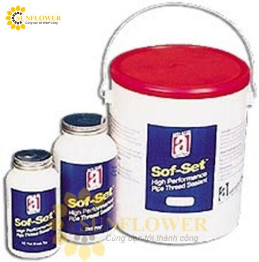 0001707 29030 sof set premium general purpose pipe thread sealant 1 gal pail 550