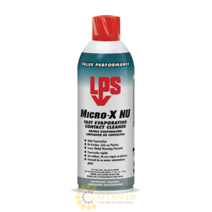 LPS Micro-X NU Fast Evaporating Contact Cleaner - Bình xịt tẩy rửa thiết bị điện tử