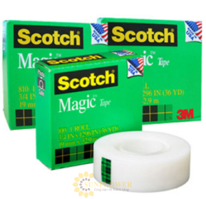 Băng keo 1 mặt 3M Scotch Magic 810