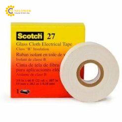 3M Scotch Glass Cloth Electrical Tape 27 – Băng keo vải thủy tinh