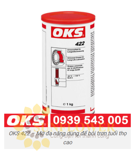 OKS 422 – Mỡ đa năng dùng để bôi trơn tuổi thọ cao