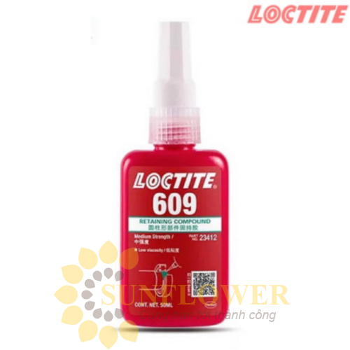 Loctite 609 - Keo chống xoay, độ khóa cứng