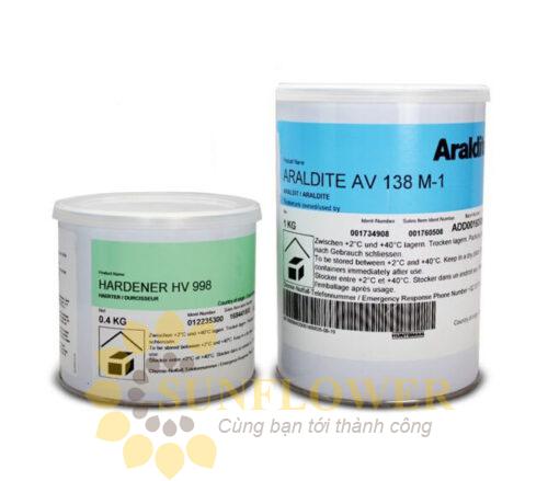 Keo Epoxy hai thành phần Araldite AV 138M-1 và Hardener HV 998