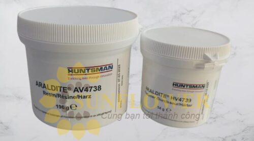 Keo epoxy kết dính đường ống Araldite AV 4738 with Hardener HV 4739