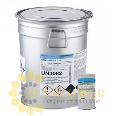 Keo Epoxy Potting hai thành phần Araldite XB 2710/Aradur XB 2711