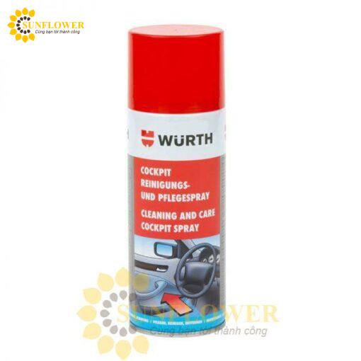 Bao duong tap lo Wurth Cockpit Care 400ml