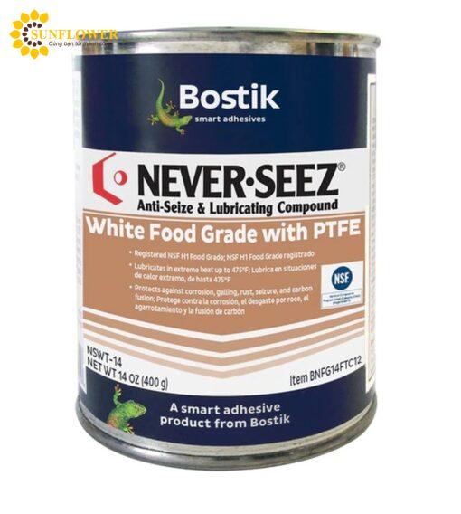 Bostik NEVER SEEZ White Food Grade NSWT 14 Mo boi tron