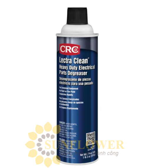 Chất làm sạch CRC LECTRA CLEAN HEAVY DUTY ELECTRICAL PARTS DEGREASER