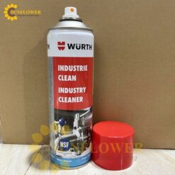 Tẩy keo dính decal Wurth Industry Cleaner 500ml 
