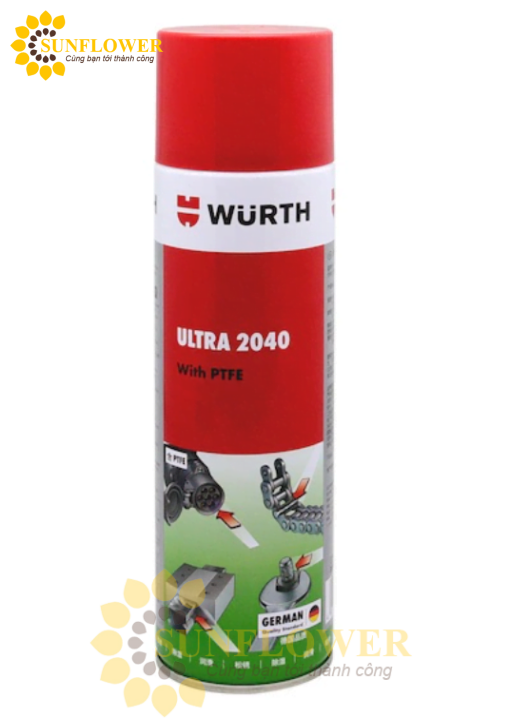 Chat Xit Bao Tri Da Nang Wurth Ultra2040 500Ml