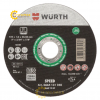 Dia cat dung cho thep khong gi 125mm WURTH