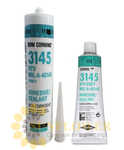 Dowsil 3145, Dow Corning 3145 RTV (90ml) keo/chất trám màu xám