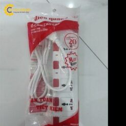 Ổ cắm chịu nhiệt Điện Quang 5 lỗ 3 chấu dây 2m