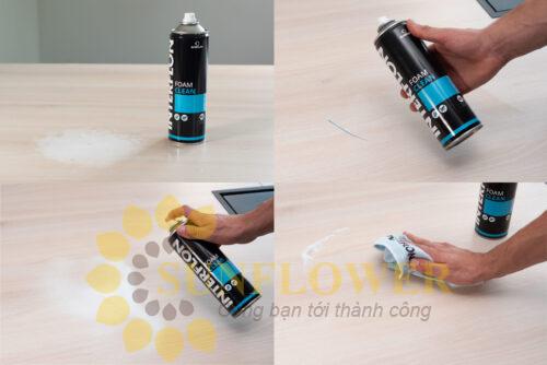 Interflon Foam Clean (Aerosol)- Xịt bọt tẩy rửa đa bề mặt