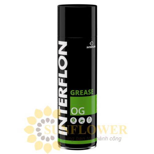 Interflon Grease OG (aerosol) - Xịt mỡ OG