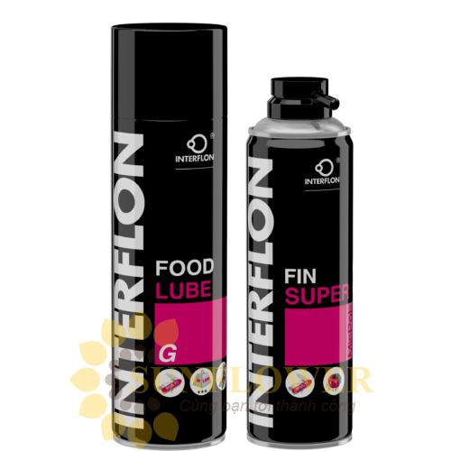 Interflon Food Lube (aerosol)- Xịt bôi trơn cấp thực phẩm