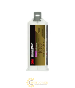 KEO CƯỜNG LỰC CAO EPOXY 3M SCOTCH-WELD DP100, TRONG SUỐT, 48,5 ML/TUÝP