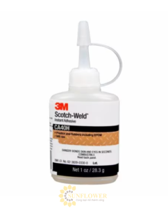 KEO DÁN NHANH 3M SCOTCH-WELD INSTANT ADHESIVE CA40H, MÀU TRONG