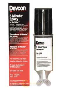 Keo Devcon 14250 5 Minute Epoxy 2.5 OZ