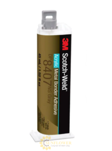 Keo Hai Thành Phần 3M Scotch-Weld DP8407NS, Màu Xám, Keo Dán Kim Loại Gốc Acrylic