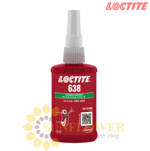 Loctite 638 - Keo chống xoay lực khóa cao 1