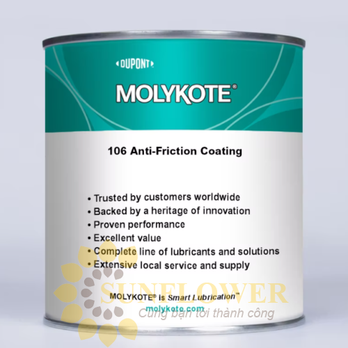 MOLYKOTE 106 Anti-Friction Coating - Lớp phủ chống ma sát