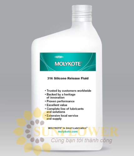 MOLYKOTE 316 Silicone Release Fluid - Chất chống dính Silicone