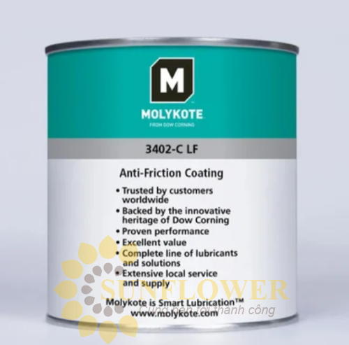 MOLYKOTE 3402-C LF Anti-Friction Coating - Lớp phủ chống ma sát