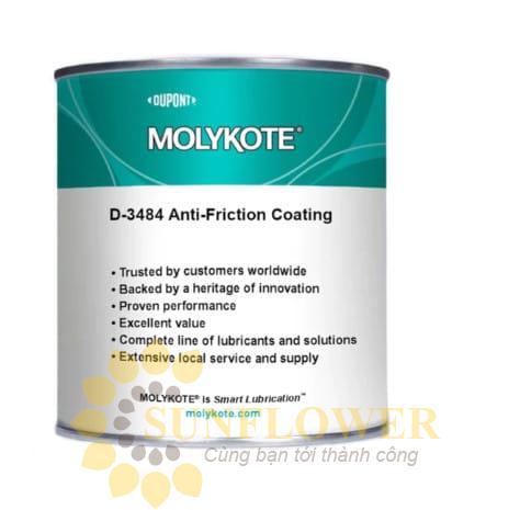 MOLYKOTE D-3484 Anti-Friction Coating - Lớp phủ chống ma sát