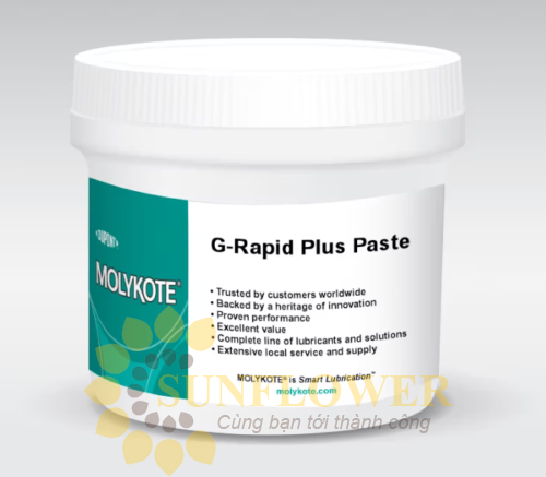 MOLYKOTE G-Rapid Plus Paste - Mỡ bôi trơn rắn