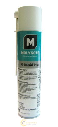 MOLYKOTE G-Rapid Plus Paste Spray - Bình xịt bôi trơn rắn