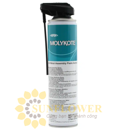 MOLYKOTE G-n Metal Assembly Spray - Bình xịt dầu bôi trơn