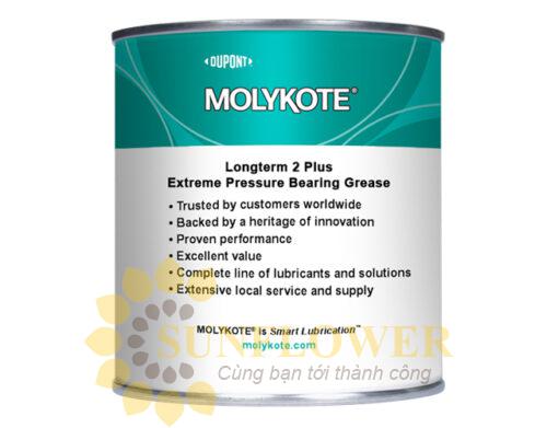 MOLYKOTE Longterm 2 Plus Extreme Pressure Bearing Grease - Mỡ bôi trơn bánh răng chịu tải nặng