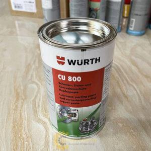 Mỡ Bò Đồng Bôi Trơn Chịu Nhiệt Wurth Cu 800 1kg