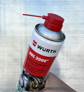 Mỡ bò nước bôi trơn chịu nhiệt Wurth HHS 2000