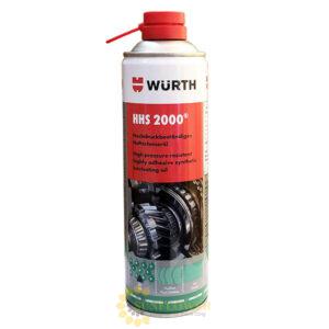 Mỡ bò nước bôi trơn chịu nhiệt Wurth HHS 2000