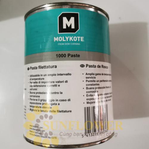 MOLYKOTE 1000 Paste (1kg/hộp) Mỡ bôi trơn chống kẹt