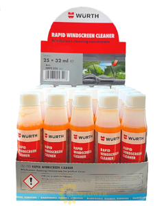 NƯỚC RỬA KÍNH XE Ô TÔ WURTH RAPID WINDSCREEN CLEANER 32ml