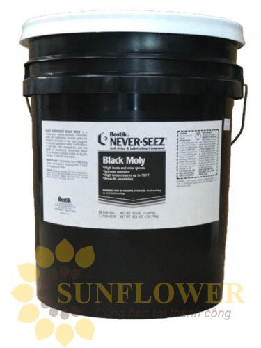 Never-Seez NSB-35B Black Moly 35 LB. Pail