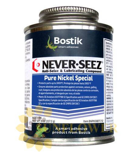 Never-Seez NSBT-8N Pure Nickel Special 8 OZ. Brush Top Can