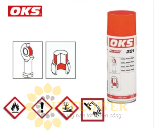 OKS 221 – MoS₂ chống rỉ, Dạng xịt,