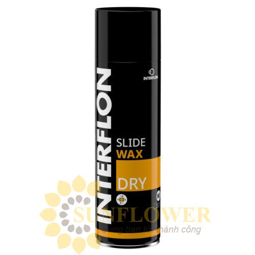 Interflon Slide Wax Dry (aerosol) - Xịt bôi trơn khô