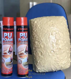 Keo PU foam bít kín – cách âm cách nhiệt