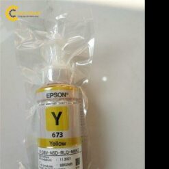 Mực in phun Epson 673 -T6734 (Yellow) dùng cho Epson L1800