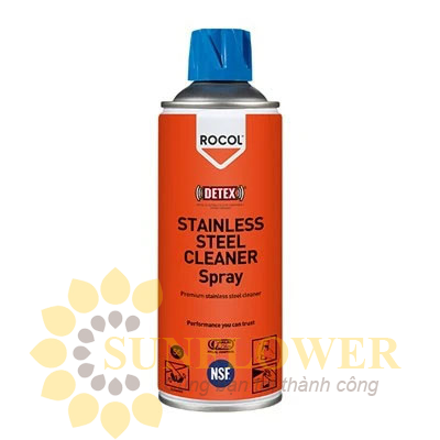 ROCOL STAINLESS STEEL CLEANER Spray,