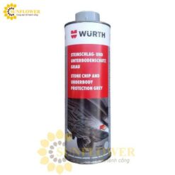 Sơn phủ gầm xám WURTH GRAVEL THROW AND UNDERBODY PROTECTION GREY 1000ml 