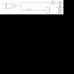 Cáp giao tiếp cho đầu đọc Barcode Qrcode công nghiệp DPM HF800 ACC, cable (DB25F CONN, 1.5m,I/O + RS232) HF800