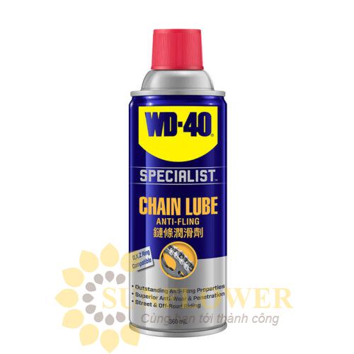 WD-40 CHAIN LUBE 360ml - Dầu bảo dưỡng dây sên