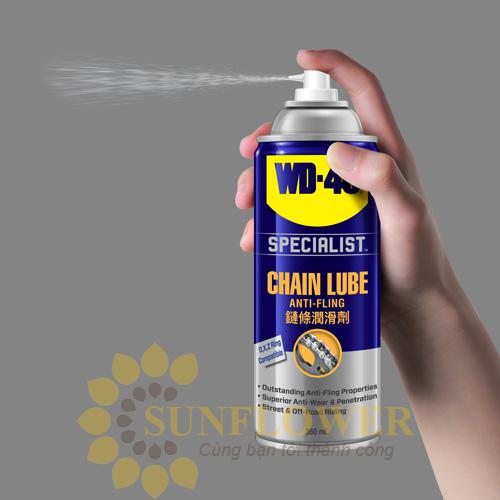 WD-40 CHAIN LUBE 360ml - Dầu bảo dưỡng dây sên