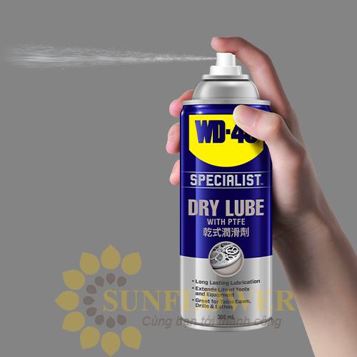 WD-40 HIGH PERFORMANCE DRY LUBE PTFE- Dầu nhờn khô tác dụng cao